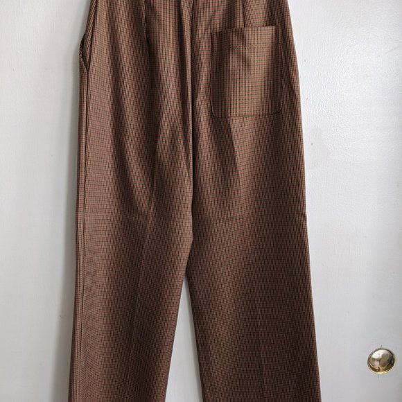 Mango Straight Checked Plaid Pants - Picture 10 of 11